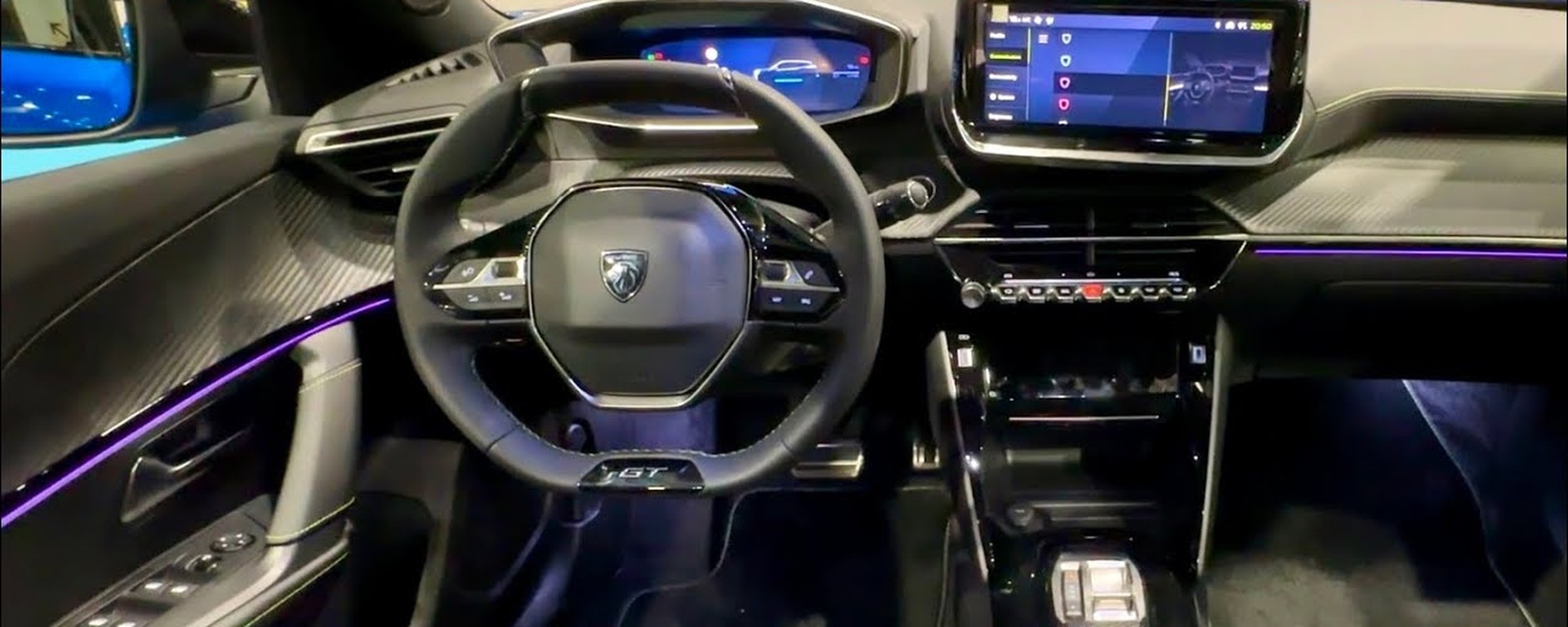 Interior del Peugeot 2008 Style con i-Cockpit